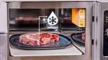 FlatPro 2500 Microondas comercial con knob de 25L y 1000 W.