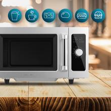 FlatPro 2500 Microondas comercial con knob de 25L y 1000 W.