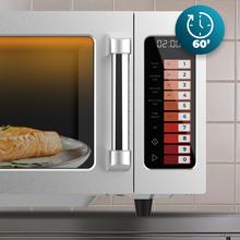 FlatPro 2500 Touch Microondas comercial con botones táctiles de 25L y 1000 W.