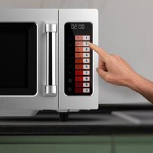 FlatPro 2500 Touch Microondas comercial con botones táctiles de 25L y 1000 W.