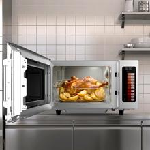 FlatPro 2500 Touch Microondas comercial con botones táctiles de 25L y 1000 W.