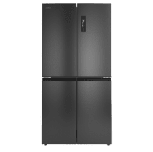 Bolero CoolMarket 4D 503 Dark D Frigorífico 4 Puertas Dark, 503 Litros, 177.5x85.3x69.8cm, Clase D, Compresor Inverter, Interior Gris, MetalFlexCooling, Cajón Temperatura Variable 0ºC a 7ºC, Cajón Regulación Humedad, Display a Color, NoFrost, MultiAirFlow, FastCooling, FastFreezing, Alarma, Modo ECO, Luz LED