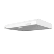Bolero Flux CM 602100 White A Campana Extractora Convencional 60cm de ancho, acabado pintado blaco, Motor BLDC, Eficiencia energética Clase A, 228 m³/h, Luz LED y Filtro de Aluminio.