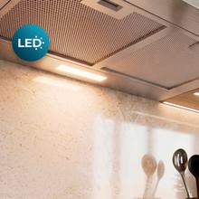 Bolero Flux PM 604000 Inox A, 60 cm de largura, acabamento em aço inoxidável, Motor BLDC, Eficiência energética Classe A, 382,5 m³/h, Luz LED e Filtros de Carbono Incluídos