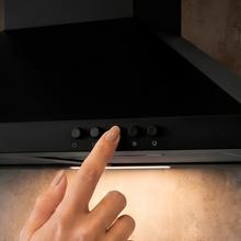 Bolero Flux PM 604000 Black ACappa aspirante piramidale, larghezza 60 cm, finitura verniciata nera, motore DC, classe di efficienza energetica A, 382,5 m³/h, luce LED e filtri a carbone inclusi