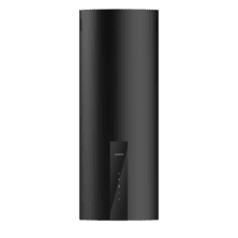 Bolero Flux DRT 358000 Black A++ Campana a pared redonda de 35cm de diámetro, Succión 715m3/h , acabado en negro pintado, Clase A++, Motor DC, Control Táctil, Filtros de Carbono incluídos.