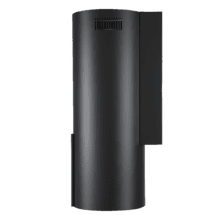 Bolero Flux DRT 358000 Black A++ Campana a pared redonda de 35cm de diámetro, Succión 715m3/h , acabado en negro pintado, Clase A++, Motor DC, Control Táctil, Filtros de Carbono incluídos.