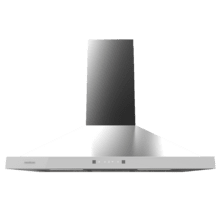 Bolero Flux PT 704400 Inox A+++ Cecotec campana Extractora Piramidal de 70cm, con 449,5m³/h de succión, Clase A+++, Control Táctil Invisible, Acabado en Acero Inoxidable y frontal cristal blanco, Motor BLDC, Hand Movement Control, Función Booster, Filtros Lavables, Opción de filtros de carbono incluídos para recirculación.