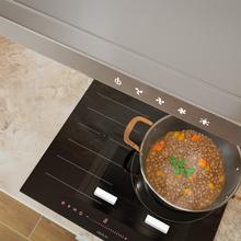 Bolero Flux TT 604000 Inox A++ Cecotec Campana extractora "T" de 60cm de ancho, con 393m3/h de succión, 3 velocidades, SS Touch Control, acabado inoxidable, Clase Energética A++, Motor DC, Luz Led, Filtros de Aluminio y Filtros de Carbono incluidos.