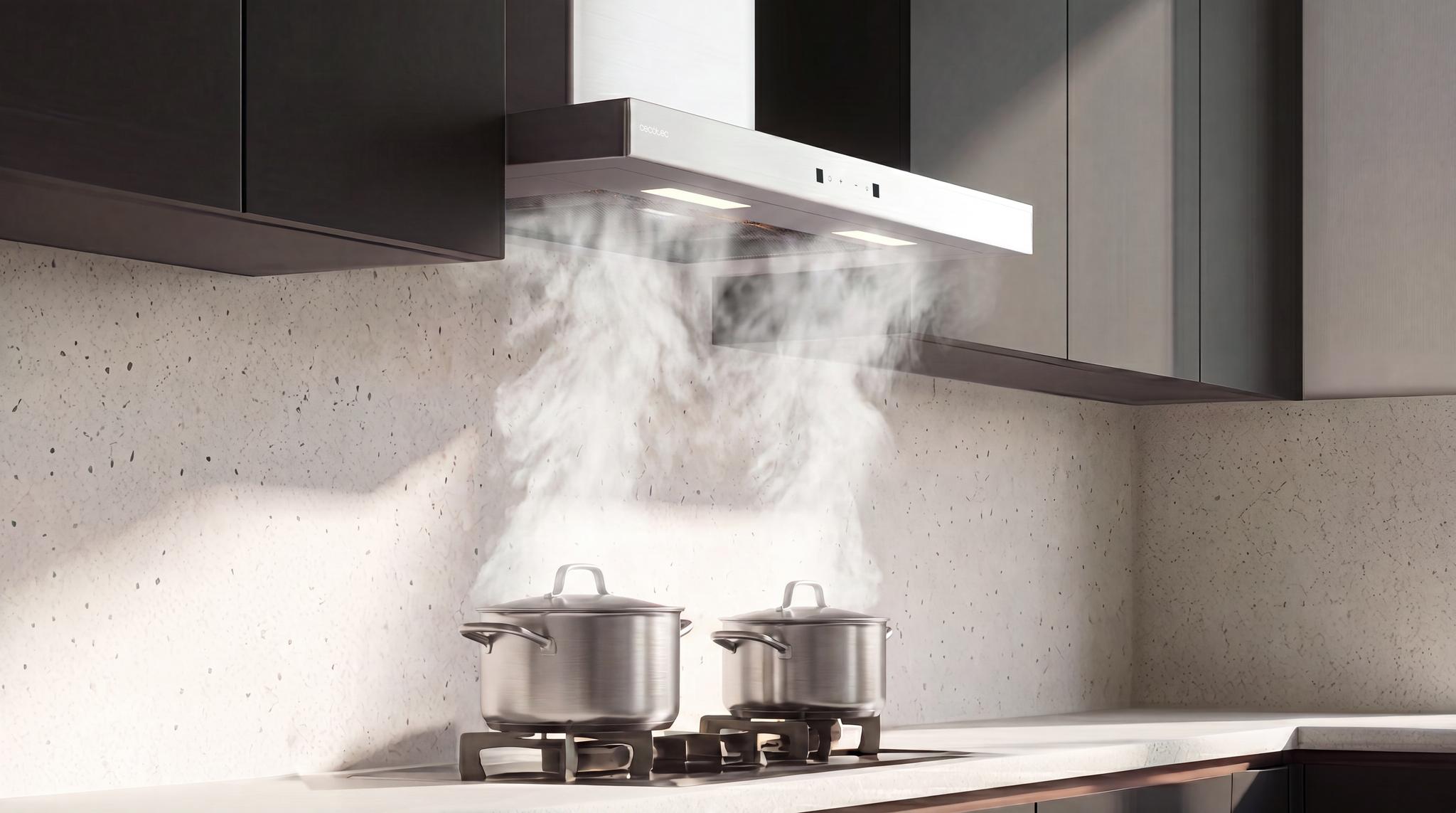 Bolero Flux TT 704400 Inox A++ Campana Extractora en forma de T de 70cm ...