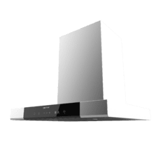 Bolero Flux TT 609500 Slim Inox A+++ Campana Extractora en forma de T de 60 cm de ancho, con 829,5 m³/h de succión, Clase A+++, Hand Movement Control,  Acabado en acero inoxidable, Motor DC, Doble Booster, Heat Sensor, Air Cleanning Function, Filtros Lavables, Opción de filtros de carbono incluídos para recirculación.
