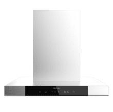 Bolero Flux TT 609500 Slim Inox A+++ Campana Extractora en forma de T de 60 cm de ancho, con 829,5 m³/h de succión, Clase A+++, Hand Movement Control,  Acabado en acero inoxidable, Motor DC, Doble Booster, Heat Sensor, Air Cleanning Function, Filtros Lavables, Opción de filtros de carbono incluídos para recirculación.