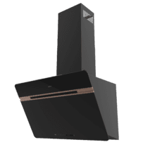 Bolero Flux DT 607500 Matt Black A+++ Cecotec Campana Extractora de 60cm en Cristal negro Mate y Brillante con detalles en color cobre, Chimenea negra, con 717,2m³/h de succión, Clase A+++, Motor BLDC, Control Táctil, Hand Movement Control, Doble Función Booster, Función Air Cleanning, Wifi para utilizar con App, Luz LED, Filtros de aluminio, Opción de filtros de carbono incluídos.