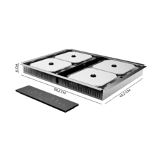 Bolero Squad I 4300 Invisible FullFlex - La Placa de Inducción Invisible que Transforma tu Cocina con 7200W de Potencia y Control Total