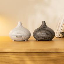 Pure Aroma 300 Yin Grey Humidificador ultrasónico con difusor de aromas, depósito de hasta 300 ml y 7 colores LED.