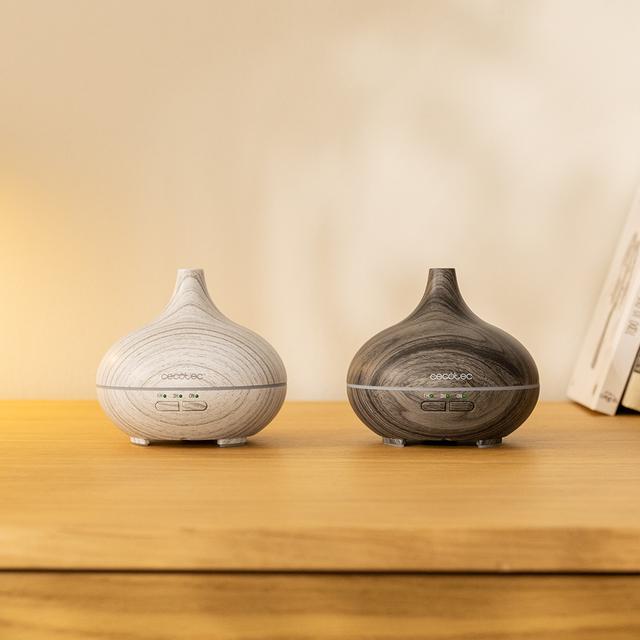 Pure Aroma 150 Yang White Humidificador ultrasónico con difusor de aromas, depósito de hasta 150 ml y 7 colores LED.