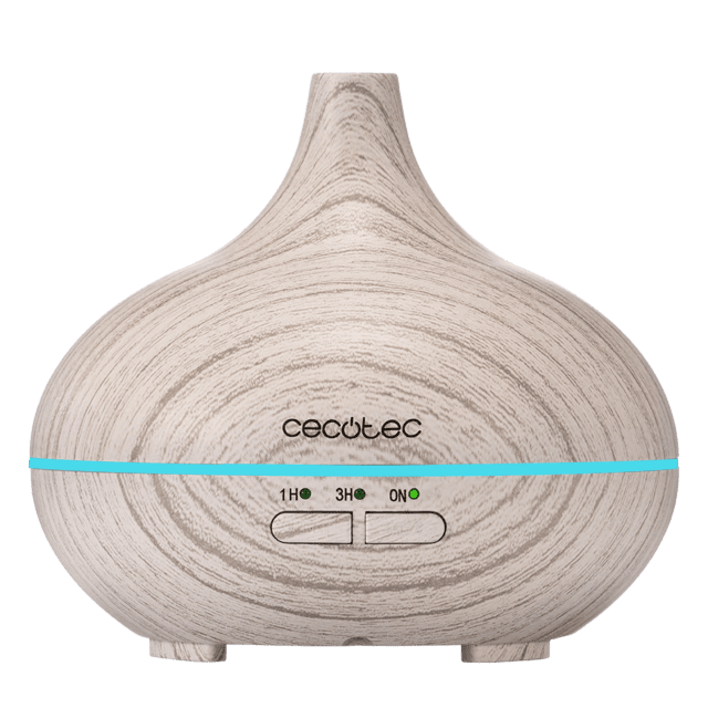 Pure Aroma 150 Yang White Humidificador ultrasónico con difusor de aromas, depósito de hasta 150 ml y 7 colores LED.