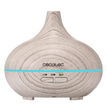 Pure Aroma 150 Yang White Humidificador ultrasónico con difusor de aromas, depósito de hasta 150 ml y 7 colores LED.