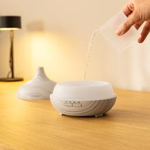 Pure Aroma 300 Yang White Humidificador ultrasónico con difusor de aromas, depósito de hasta 300 ml y 7 colores LED.