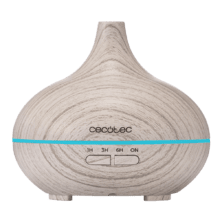 Pure Aroma 300 Yang White Humidificador ultrasónico con difusor de aromas, depósito de hasta 300 ml y 7 colores LED.