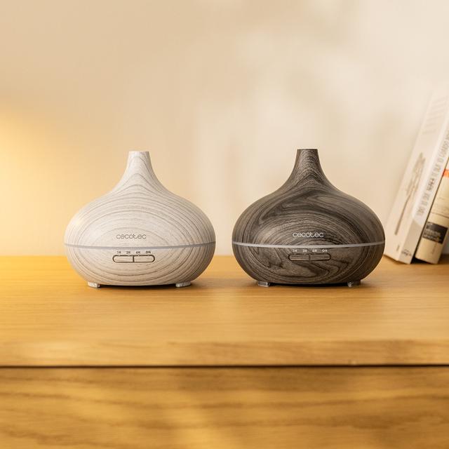 Pure Aroma 300 Yang White Humidificador ultrasónico con difusor de aromas, depósito de hasta 300 ml y 7 colores LED.