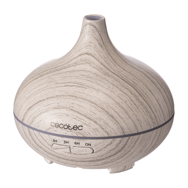 Pure Aroma 300 Yang White Humidificador ultrasónico con difusor de aromas, depósito de hasta 300 ml y 7 colores LED.