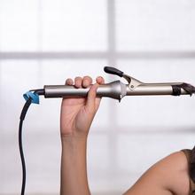 SurfCare CurlClip SurfCare CurlClip: Rizador de Pelo con Pinza de 25 mm, Revestimiento de Cerámica con Queratina y Aceite de Argán, Calentamiento rápido, 5 Temperaturas, Apagado Automático, Guante y Bolsa de Termorresistente, Cable Giratorio
