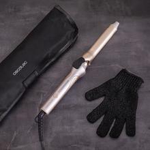 SurfCare CurlClip SurfCare CurlClip: Rizador de Pelo con Pinza de 25 mm, Revestimiento de Cerámica con Queratina y Aceite de Argán, Calentamiento rápido, 5 Temperaturas, Apagado Automático, Guante y Bolsa de Termorresistente, Cable Giratorio