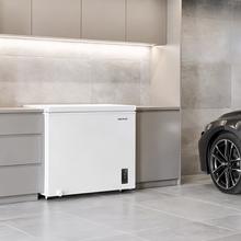 Bolero CoolMarket Chest 198P White E Cecotec - Congelador Horizontal 198L, Cesta con asas, Control Electrónico LED, UltraContact D-Cool, Dual Function, Puerta ZeroG (80º-30º), Fast Freezing y Diseño Compacto
