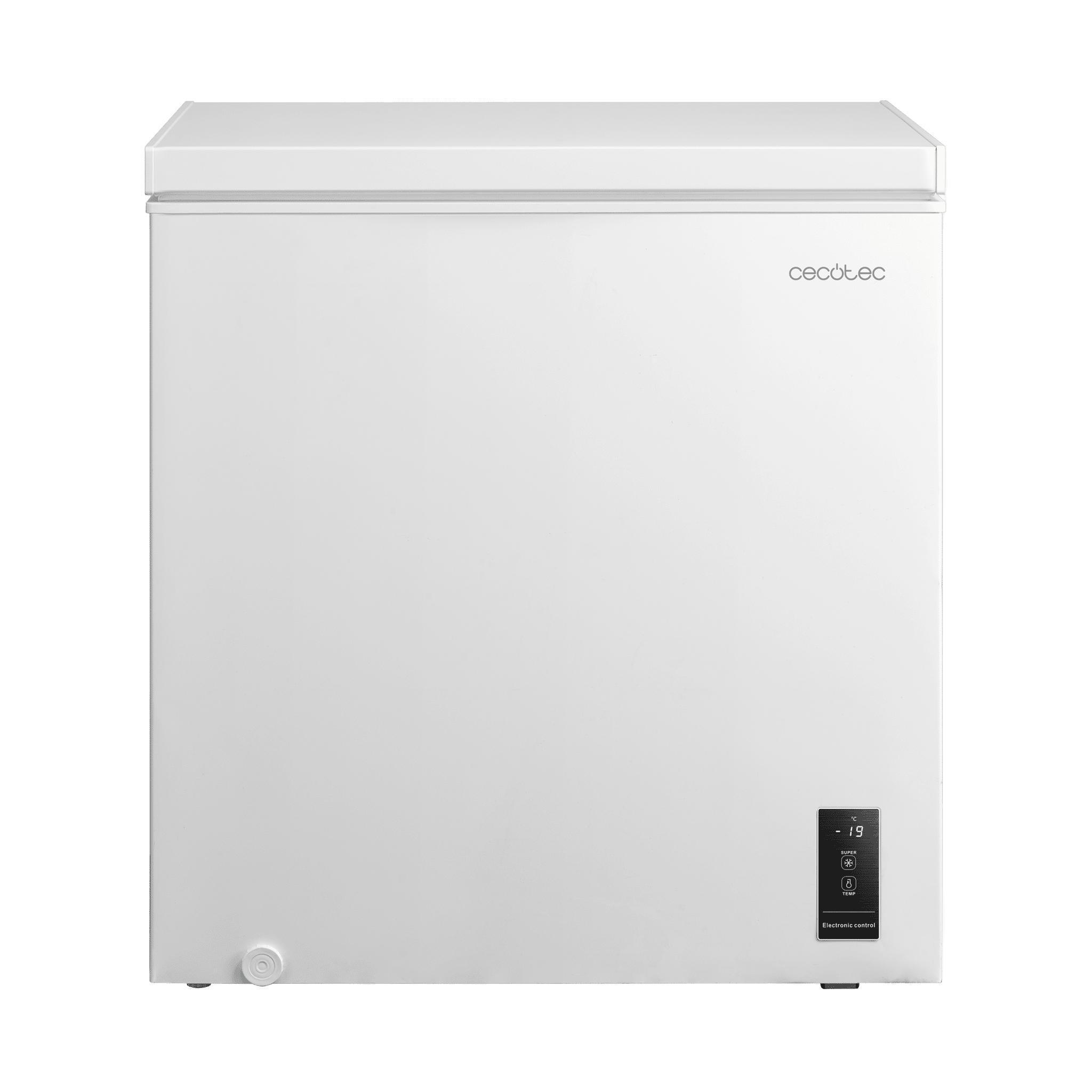 Cecotec Congélateur Armoire 97 L Bolero CoolMarket TF 97 Inox. Classe énergétique E, Design Compact, Porte Réversible, 3 Tiroirs, Dimensions 55,1 X 57,5 X 83,5 Cm, Couleur Inox