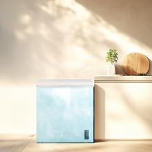 Bolero CoolMarket Chest 198P White E Cecotec - Congelador Horizontal 198L, Cesta con asas, Control Electrónico LED, UltraContact D-Cool, Dual Function, Puerta ZeroG (80º-30º), Fast Freezing y Diseño Compacto