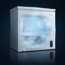Bolero CoolMarket Chest 198P White E Cecotec - Congelador Horizontal 198L, Cesta con asas, Control Electrónico LED, UltraContact D-Cool, Dual Function, Puerta ZeroG (80º-30º), Fast Freezing y Diseño Compacto