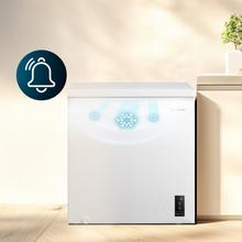 Bolero CoolMarket Chest 293P White E Cecotec Bolero CoolMarket Chest 293P White E - Congelador Horizontal 293L, Cesta con asas, Control Electrónico LED, UltraContact D-Cool, Dual Function, Puerta ZeroG (80º-30º), Fast Freezing y Diseño Compacto