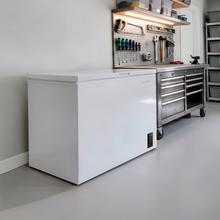 Bolero CoolMarket Chest 293P White E Cecotec Bolero CoolMarket Chest 293P White E - Congelador Horizontal 293L, Cesta con asas, Control Electrónico LED, UltraContact D-Cool, Dual Function, Puerta ZeroG (80º-30º), Fast Freezing y Diseño Compacto
