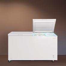 Bolero CoolMarket Chest Duo 508M White E Congelador Horizontal 508L, UltraContact D-Cool, Ruedas EasyMove, Dual Function, Puerta ZeroG (80º-30º), Dual Function, Doble Puerta y Doble Cesta