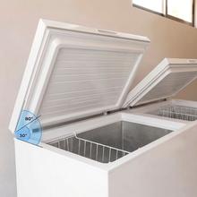 Bolero CoolMarket Chest Duo 508M White E Freezer Horizontal 508L, UltraContact D-Cool, Dupla Função, Porta ZeroG (80º-30º), Dupla Função, Porta Dupla e Cesta Dupla