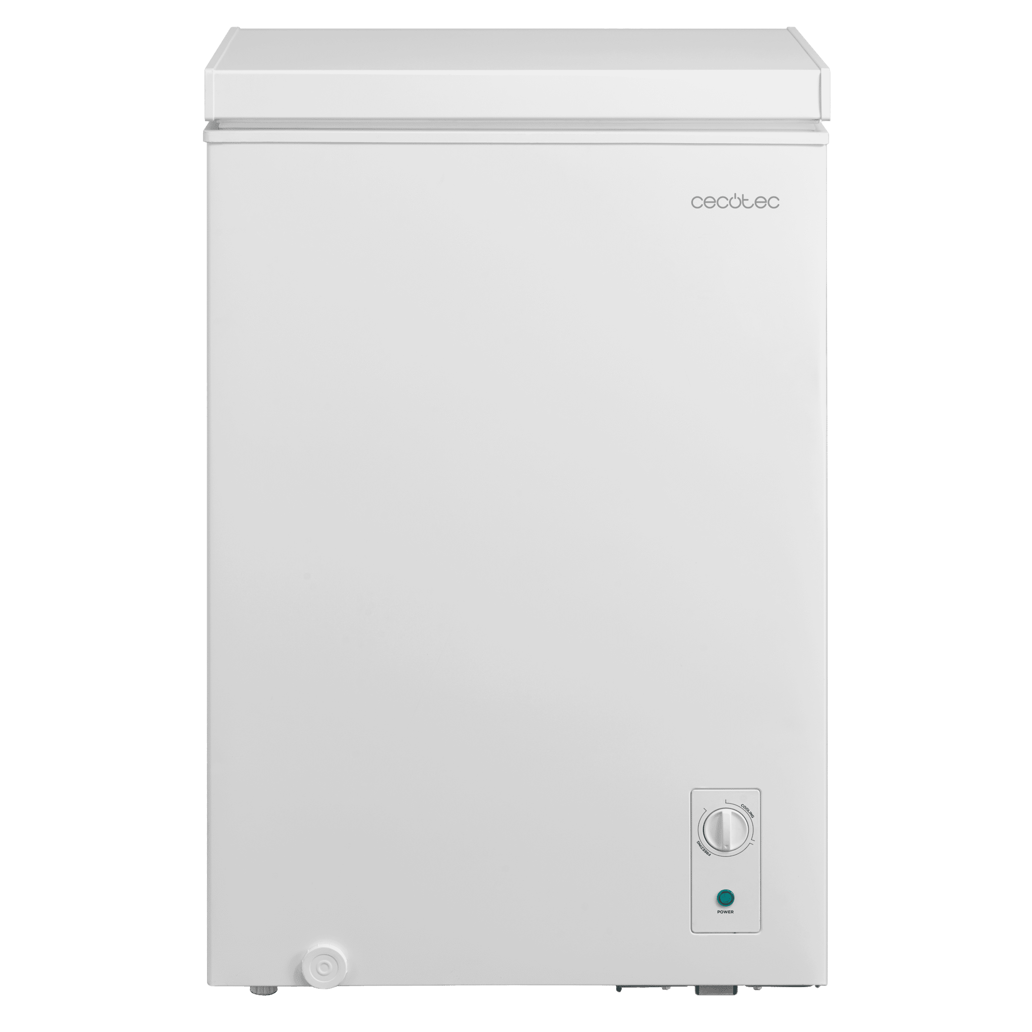 Cecotec Bolero CoolMarket Chest 400 White E – Horizontal-Gefrierschrank 400L Mit Inverter Plus Kompressor, Energiesparend, Schnellgefrierfunktion