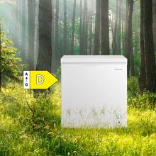 Bolero CoolMarket Chest 198M White D Cecotec - Congelador Horizontal 198L, Cesta con asas, Control Mecánico, UltraContact D-Cool, Dual Function, Puerta ZeroG (80º-30º), Fast Freezing y Diseño Compacto