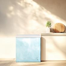 Bolero CoolMarket Chest 198M White D Cecotec - Congelador Horizontal 198L, Cesta con asas, Control Mecánico, UltraContact D-Cool, Dual Function, Puerta ZeroG (80º-30º), Fast Freezing y Diseño Compacto