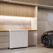 Bolero CoolMarket Chest 198M White D Cecotec - Congelador Horizontal 198L, Cesta con asas, Control Mecánico, UltraContact D-Cool, Dual Function, Puerta ZeroG (80º-30º), Fast Freezing y Diseño Compacto