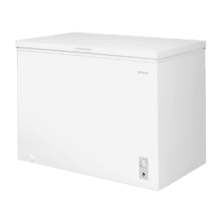 Bolero CoolMarket Chest 293M White D Congelador Horizontal 293L, Cesta con asas, Clase D, Control Electrónico LED, UltraContact D-Cool, Dual Function, Puerta ZeroG (80º-30º), Fast Freezing y Diseño Compacto