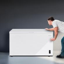 Bolero CoolMarket Chest 418P White D Cecotec - Congelador Horizontal 418L, Cesta con asas, Control Electrónico LED, Ruedas EasyMove, Clase Energética D, UltraContact D-Cool, Dual Function, Puerta ZeroG (80º-30º) y Fast Freezing.
