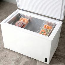 Bolero CoolMarket Chest 418P White D Cecotec - Congelador Horizontal 418L, Cesta con asas, Control Electrónico LED, Ruedas EasyMove, Clase Energética D, UltraContact D-Cool, Dual Function, Puerta ZeroG (80º-30º) y Fast Freezing.