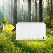 Bolero CoolMarket Chest 418P White D Cecotec - Congelador Horizontal 418L, Cesta con asas, Control Electrónico LED, Ruedas EasyMove, Clase Energética D, UltraContact D-Cool, Dual Function, Puerta ZeroG (80º-30º) y Fast Freezing.