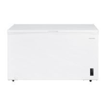 Bolero CoolMarket Chest 418P White D Cecotec - Congelador Horizontal 418L, Cesta con asas, Control Electrónico LED, Ruedas EasyMove, Clase Energética D, UltraContact D-Cool, Dual Function, Puerta ZeroG (80º-30º) y Fast Freezing.