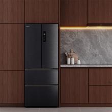 Bolero CoolMarket F2D 403 Dark E Frigorífico Puerta Francesa, Extra Capacidad Max Inside 403 Litros, Compresor Inverter, Cajón Temperatura Variable FreshNessFlexHub, Función Iónica ATT Antibacterias, NoFrost, Funciones SuperCool y SuperFreeze, Display digital exterior, Modo Vacaciones