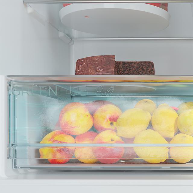 Bolero CoolMarket FD 420 Dark E Frigorífico Puerta Francesa, Extra Capacidad Max Inside 420 Litros, Compresor Inverter, Cajón Frutas y Verduras, Función Iónica ATT Antibacterias, NoFrost, Funciones SuperCool y SuperFreeze, Display digital exterior, Modo Vacaciones