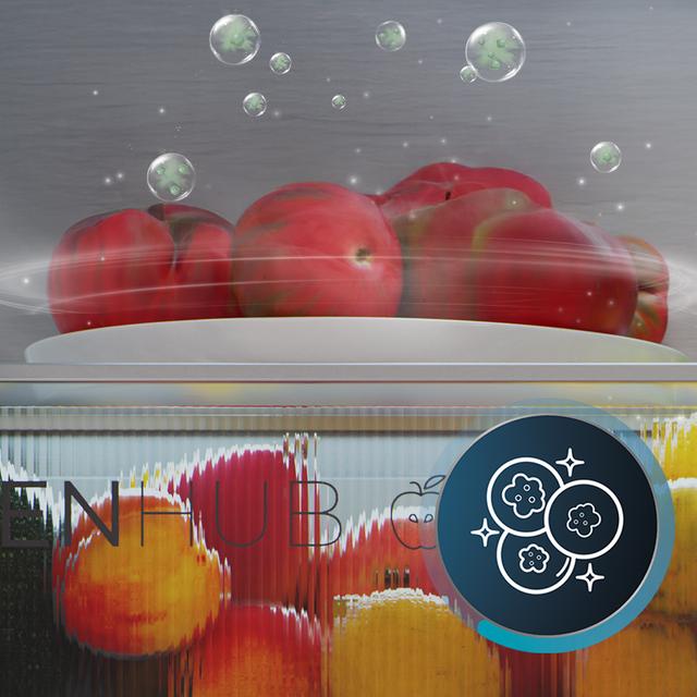 Bolero CoolMarket F2D 458 SBI Inox E Frigorífico Puerta Francesa de 4 Puertas Semi-Integrable, 458 Litros, Ventilación Frontal, MetalFlexCooling, Cajón Temperatura Independiente (-1ºC, -3ºC y  +4ºC), Esterilización Iónica, Compresor Inverter, Súper Capacidad Max Inside, NoFrost, MultiAirFlow, Silencioso 37dB, SuperCool y SuperFreeze, Modo Vacaciones