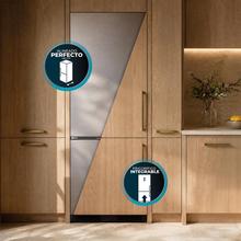 Bolero CoolSilver Combi FD BI 427 Elite D : Frigorífico Combi French Door Integrable Premium con Acabado Elite Grey, Ventilación Frontal-Inferior, Profundidad Inferior a 60cm, Iluminación Premium en Bandejas, Estantes de Cristal con Estructura Metálica, Auto Ice-Making HUB, Pure CoolMatrix, CryoFreeze PAD, Ultra Fast Freezing -35ºC, Display Full Color, Total NoFrost y Compresor Inverter Plus