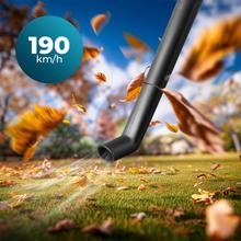 Soplador AirForce 720 Soffiatore con cavo con potenza di 700 W. Libertà di movimento con cavo da 3M.  Multifunzione con molteplici accessori. Massima versatilità.